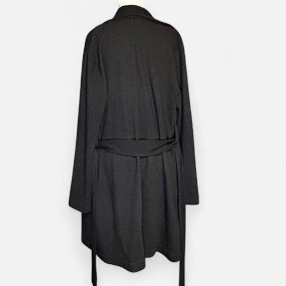 NWT Banana Republic Dark Gray Open Front Coat Size Medium - Picture 2 of 6